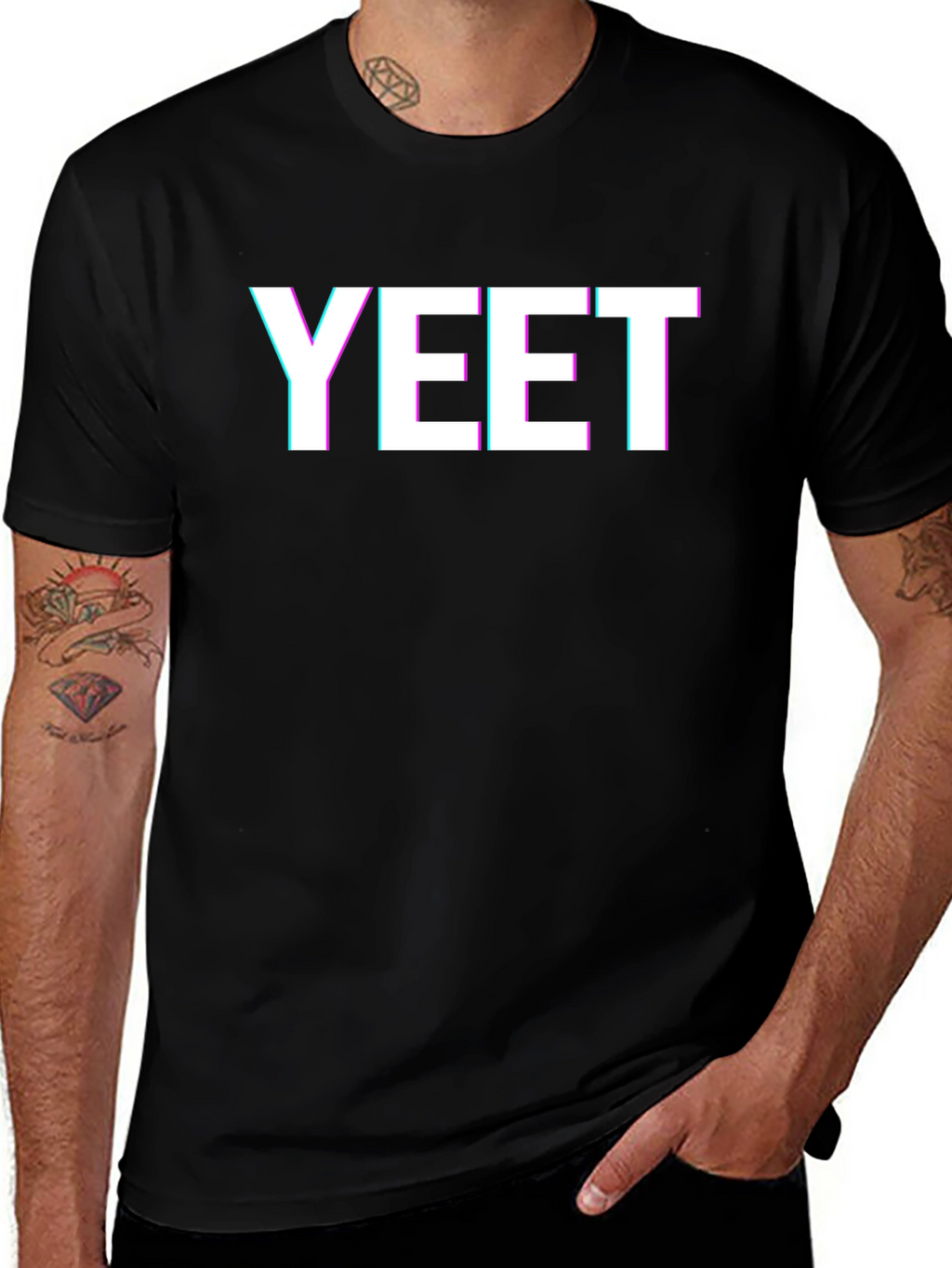 YEET Graphic Tee - Trendy Casual Style
