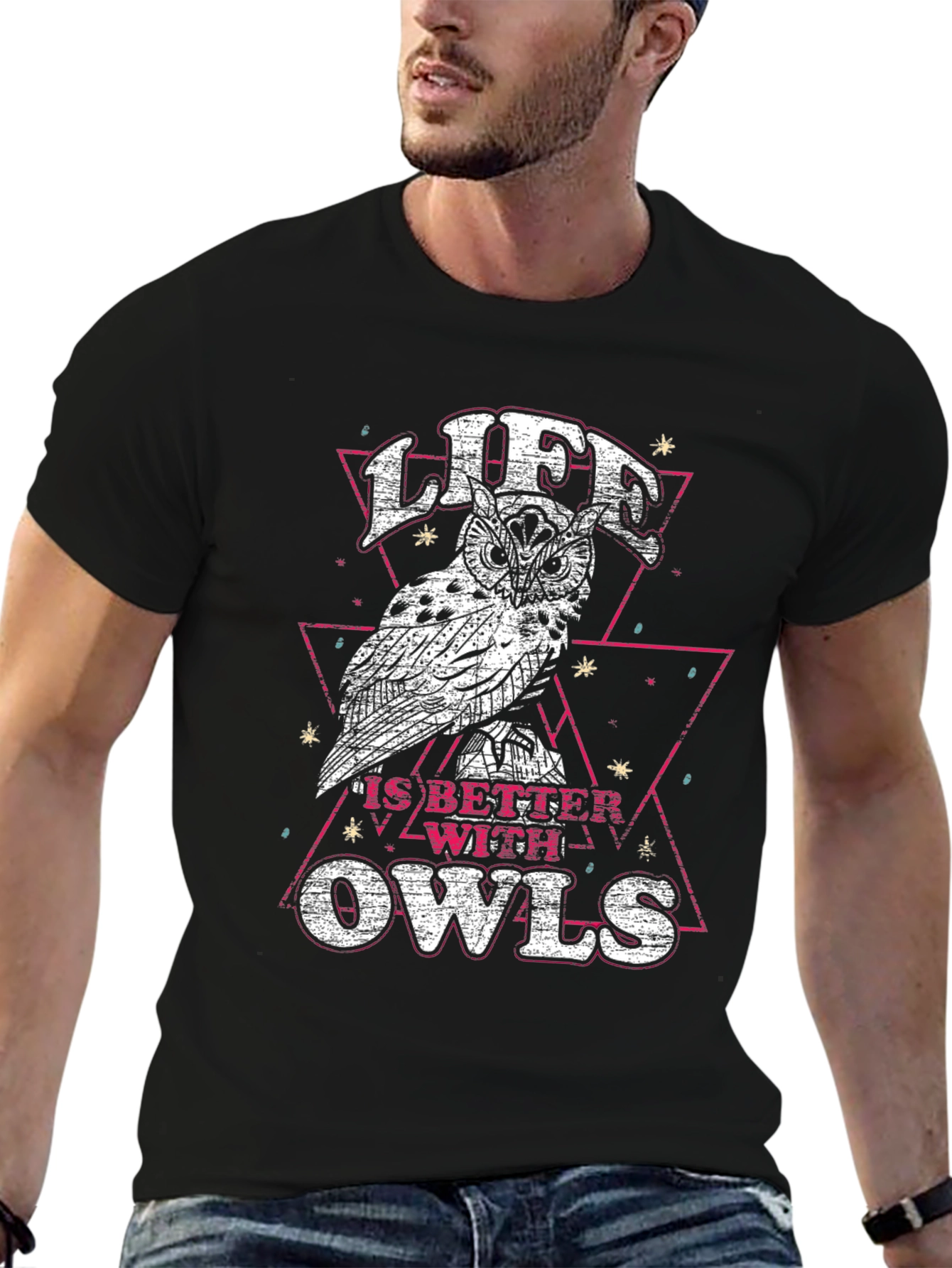 Life is Better with Owls T-Shirt