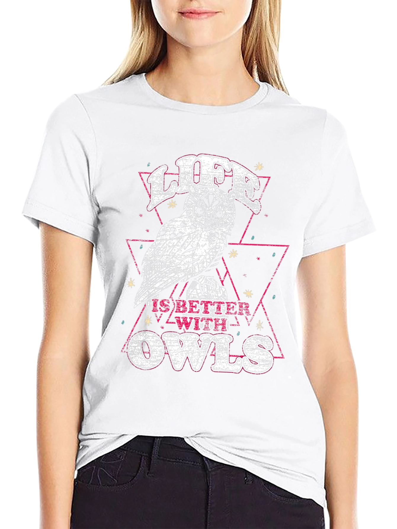 Life is Better with Owls T-Shirt