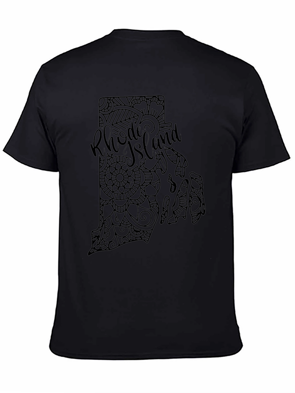 Rhode Island State Mandala T-Shirt