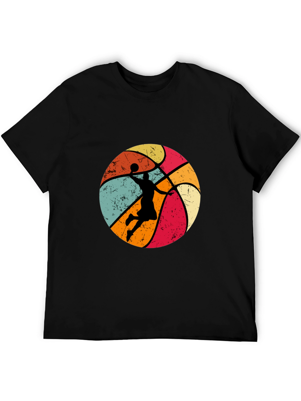 Retro Basketball Dunk T-Shirt