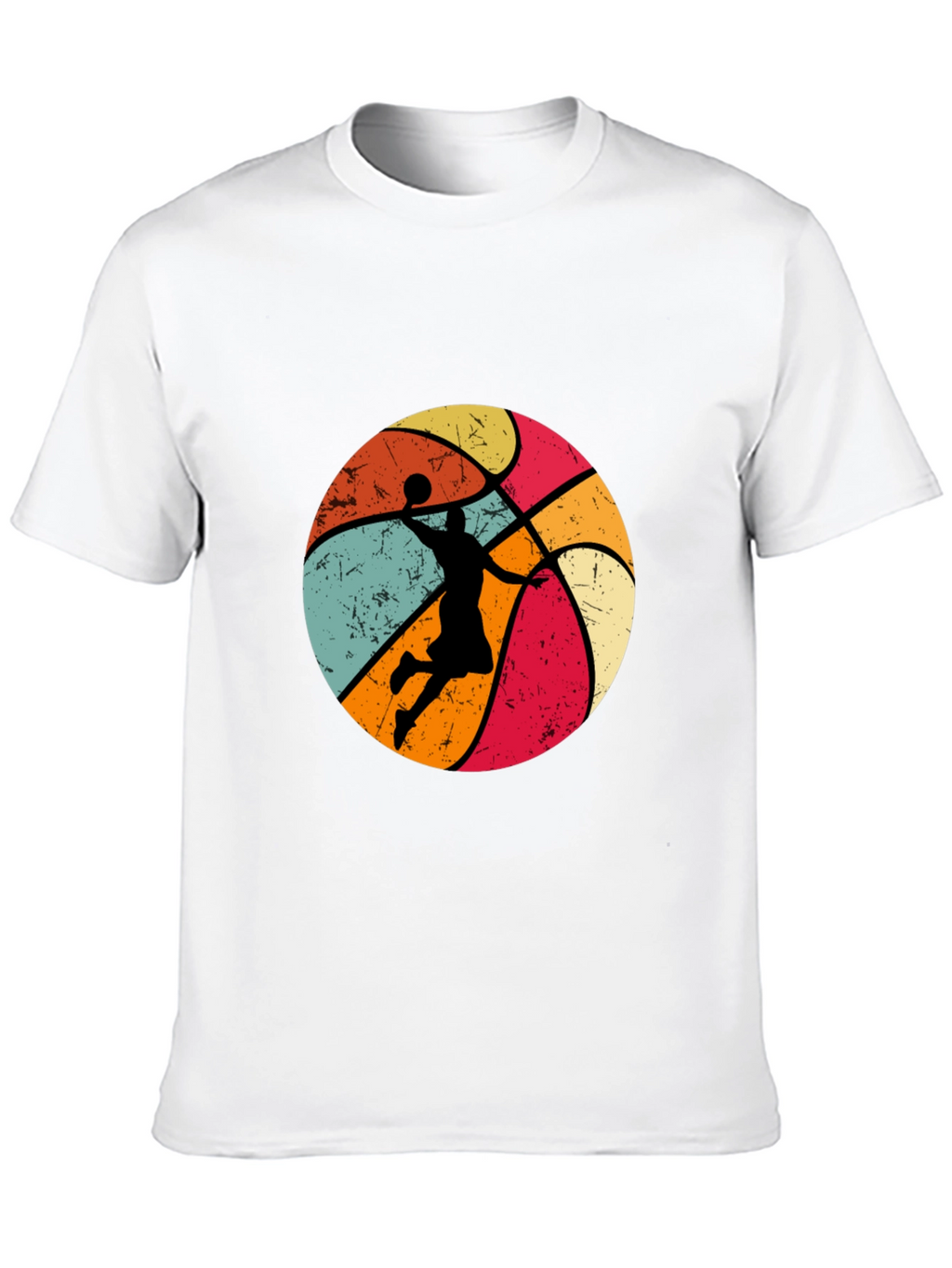 Retro Basketball Dunk T-Shirt