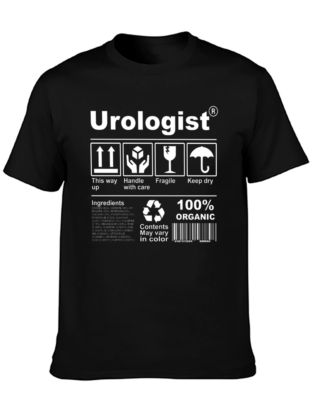 Urologist Organic Cotton Graphic Tee