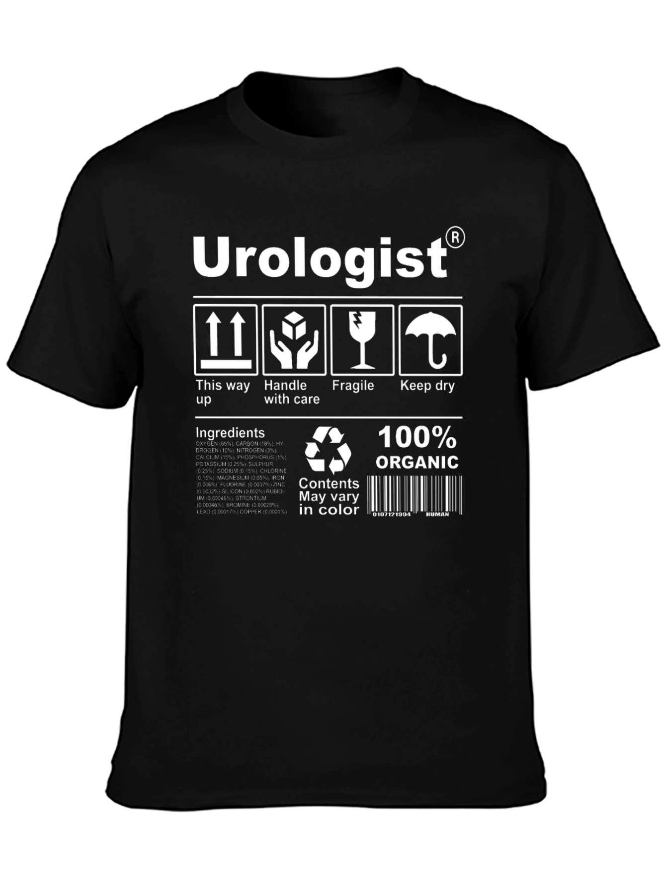 Urologist Organic Cotton Graphic Tee