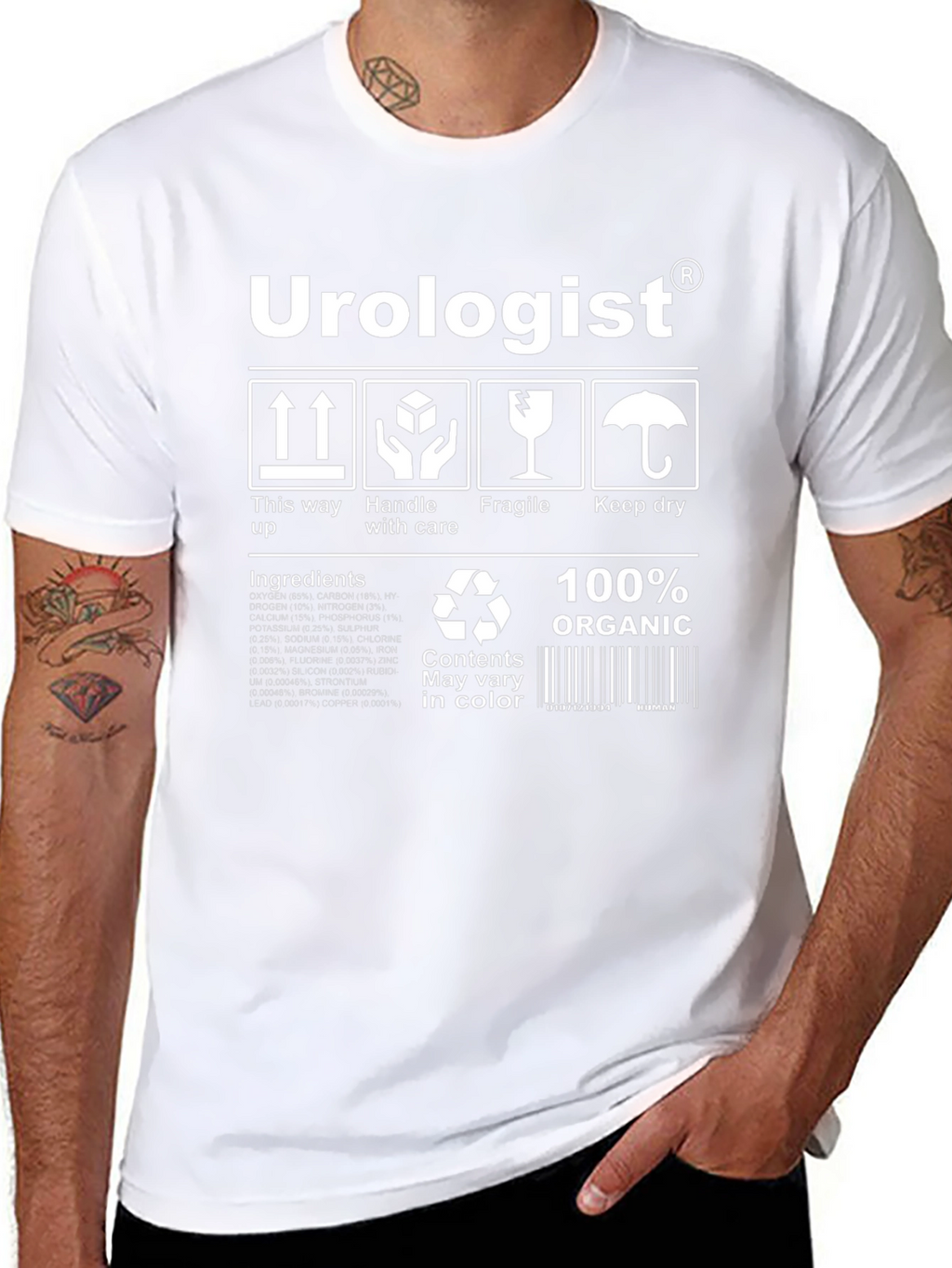 Urologist Organic Cotton Graphic Tee