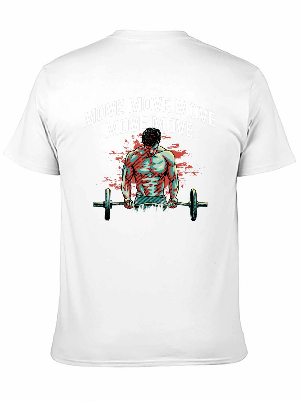 Move Gym Workout Graphic T-Shirt