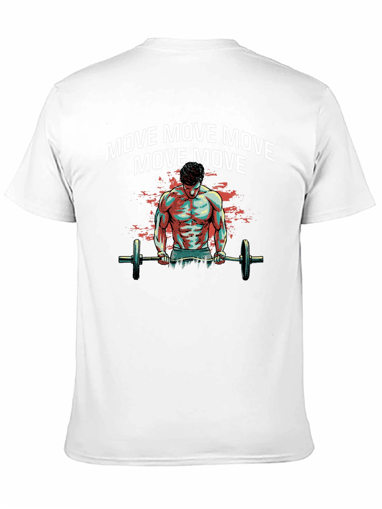 Move Gym Workout Graphic T-Shirt