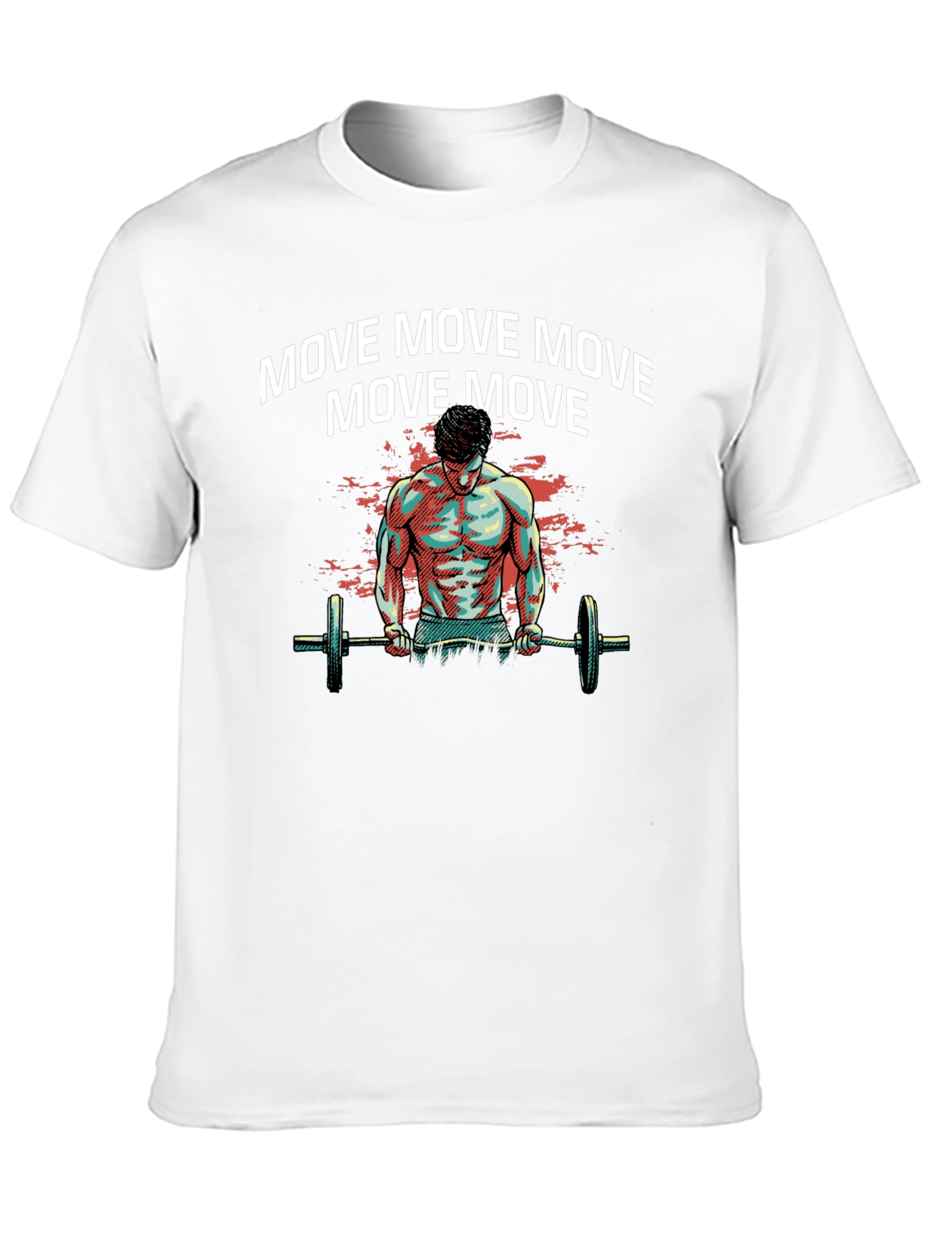 Move Gym Workout Graphic T-Shirt