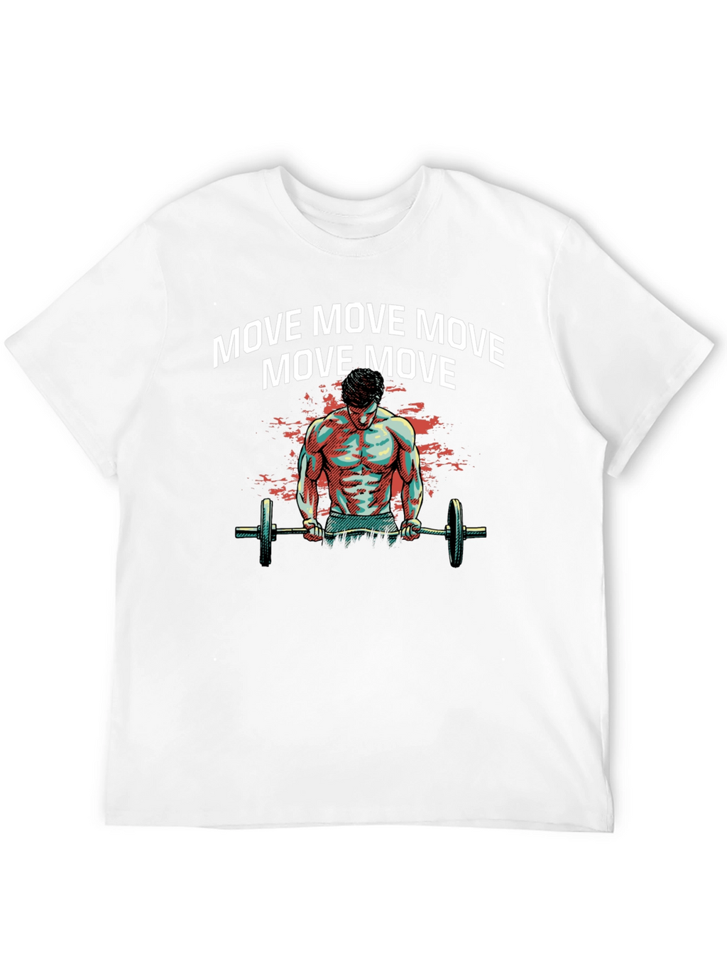 Move Gym Workout Graphic T-Shirt