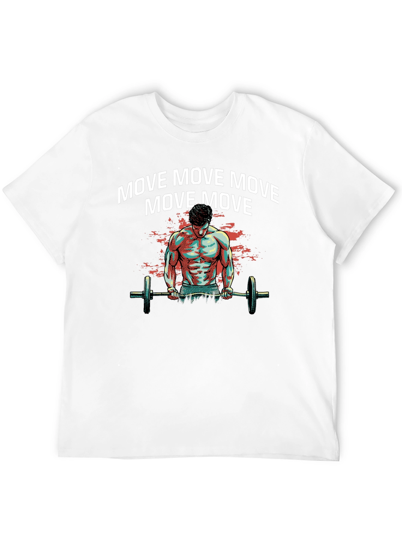 Move Gym Workout Graphic T-Shirt