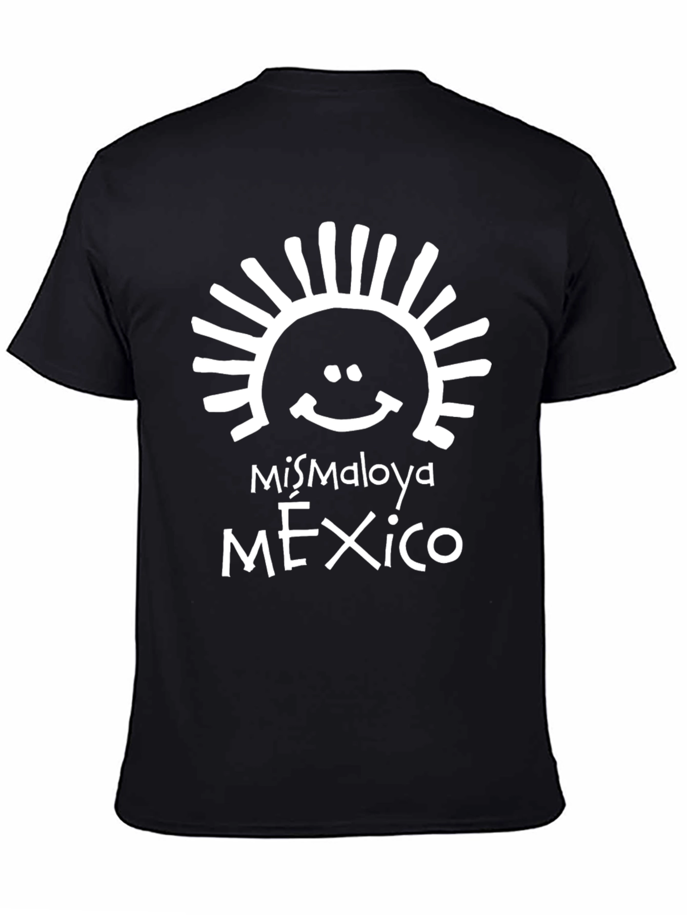 Mismaloya Mexico Graphic Tee - Black Casual T-Shirt