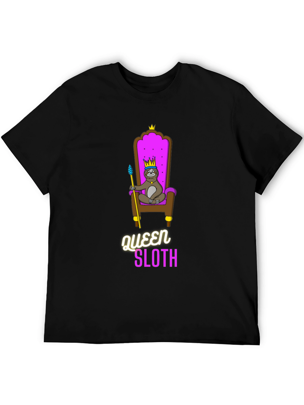Queen Sloth Graphic T-Shirt