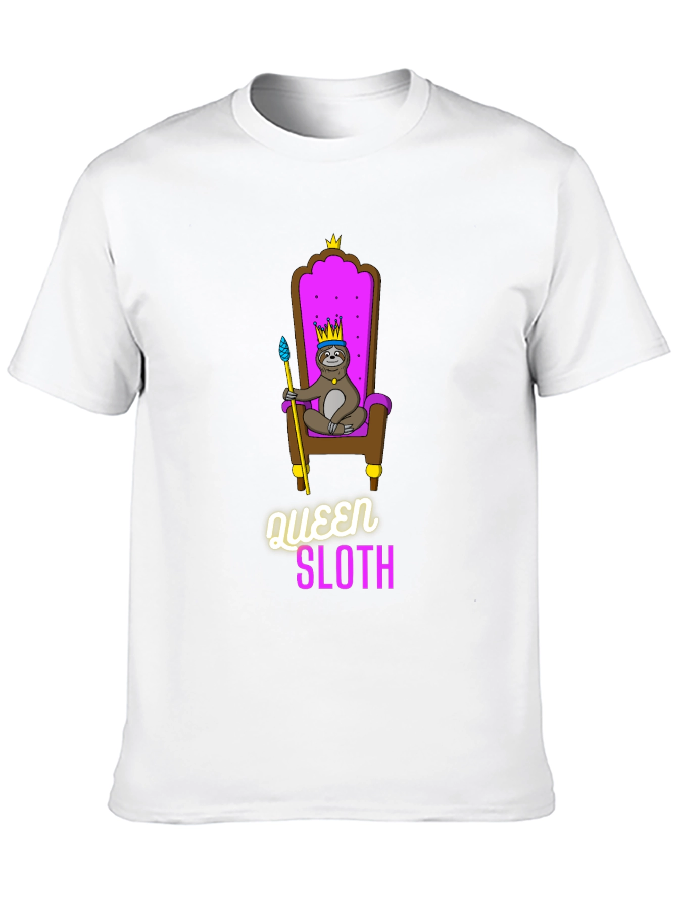 Queen Sloth Graphic T-Shirt