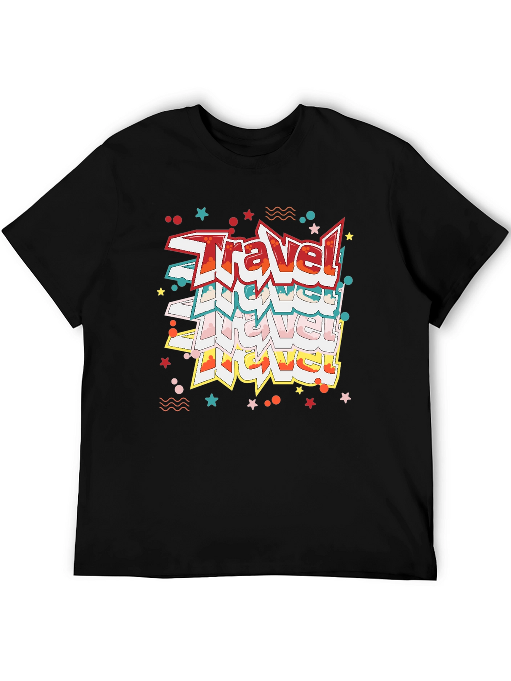 Travel T-Shirt - Fun Graphic Tee