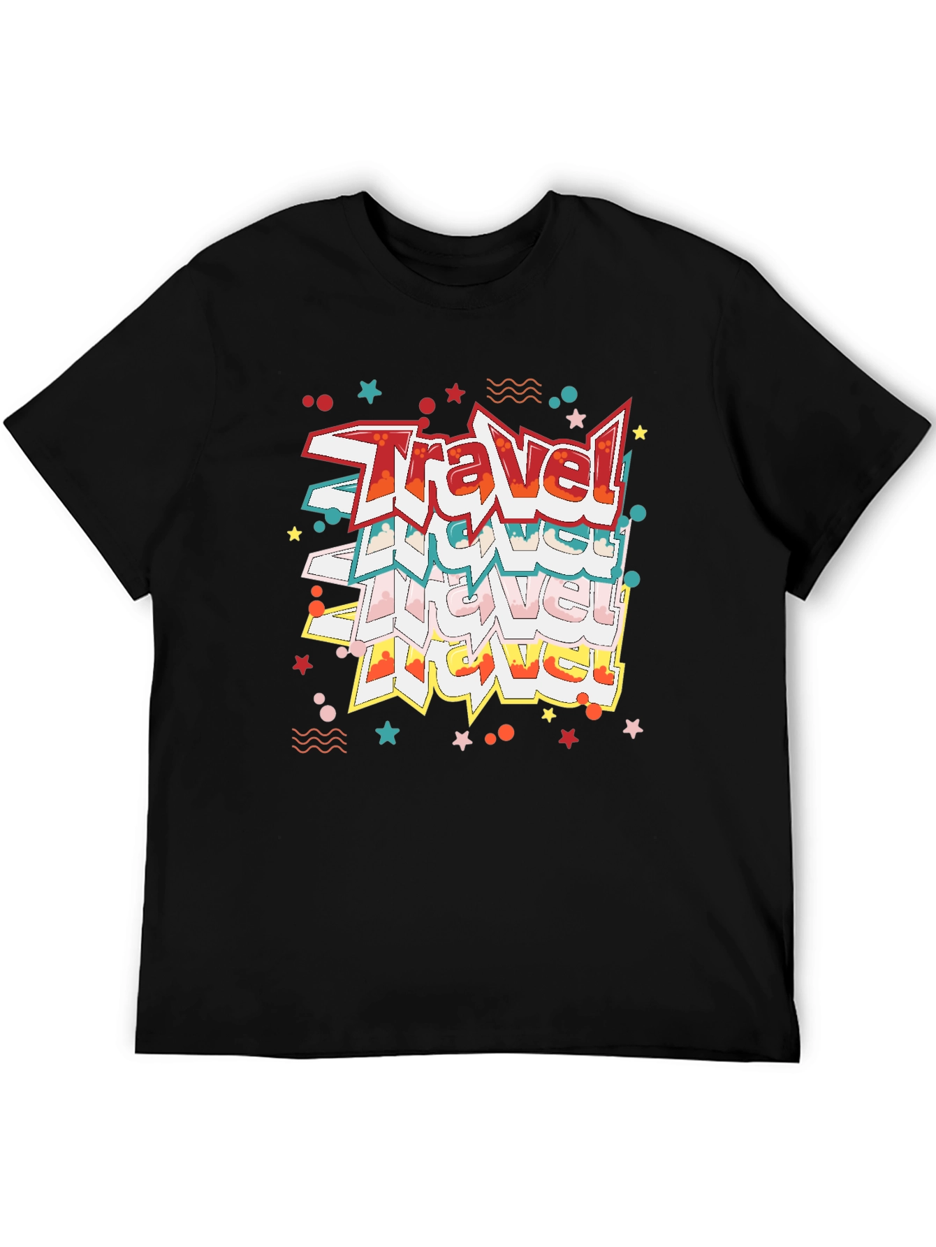Travel T-Shirt - Fun Graphic Tee