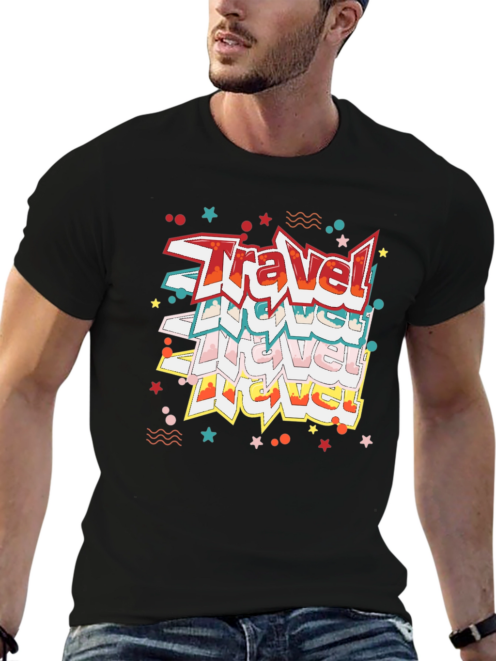 Travel T-Shirt - Fun Graphic Tee