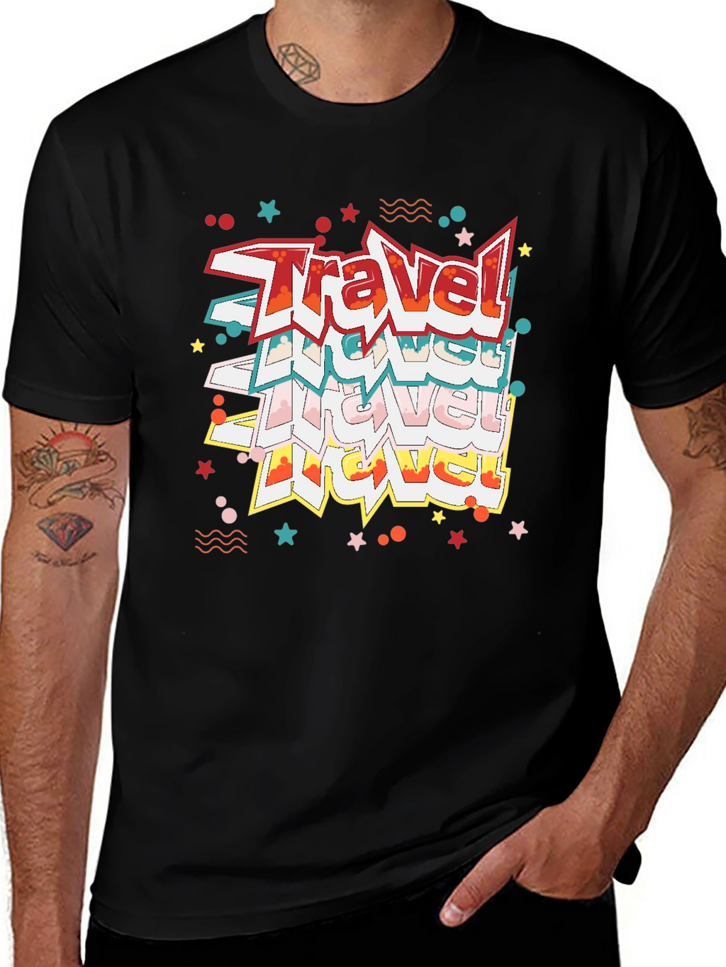 Travel T-Shirt - Fun Graphic Tee