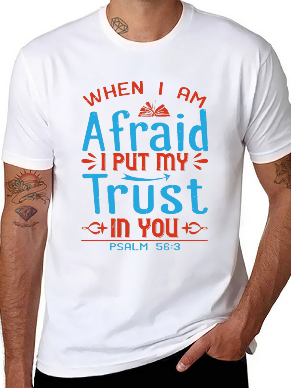 Faith-Based Trust Graphic T-Shirt