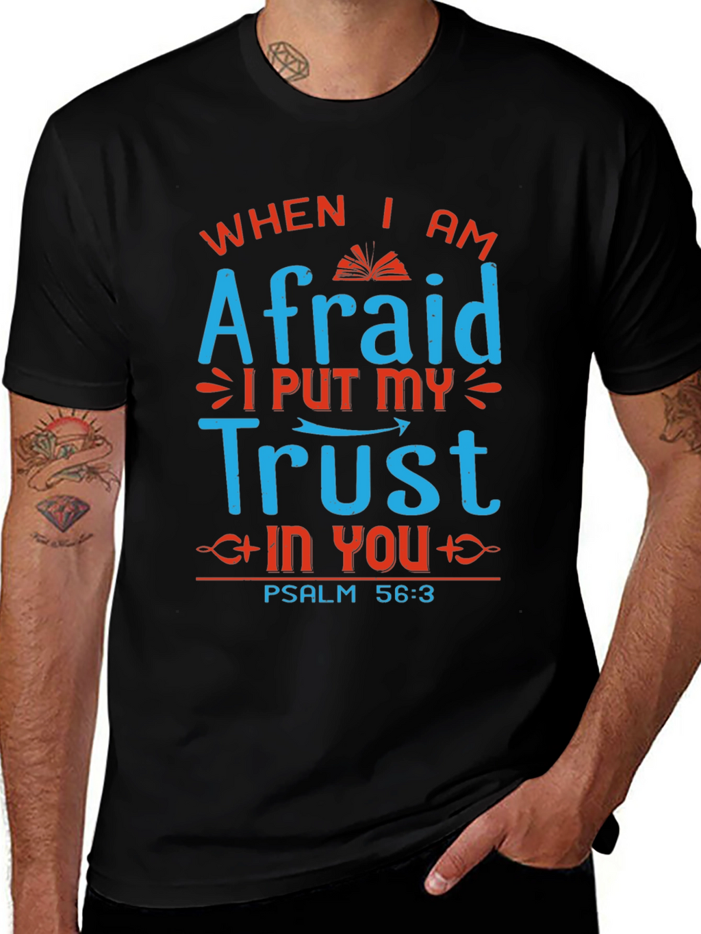Faith-Based Trust Graphic T-Shirt