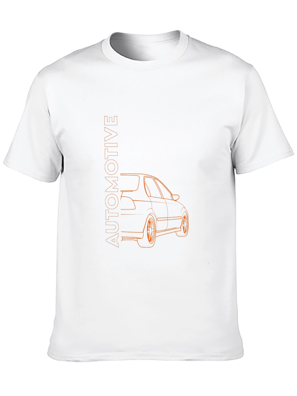 Automotive Car Graphic Tee - Black