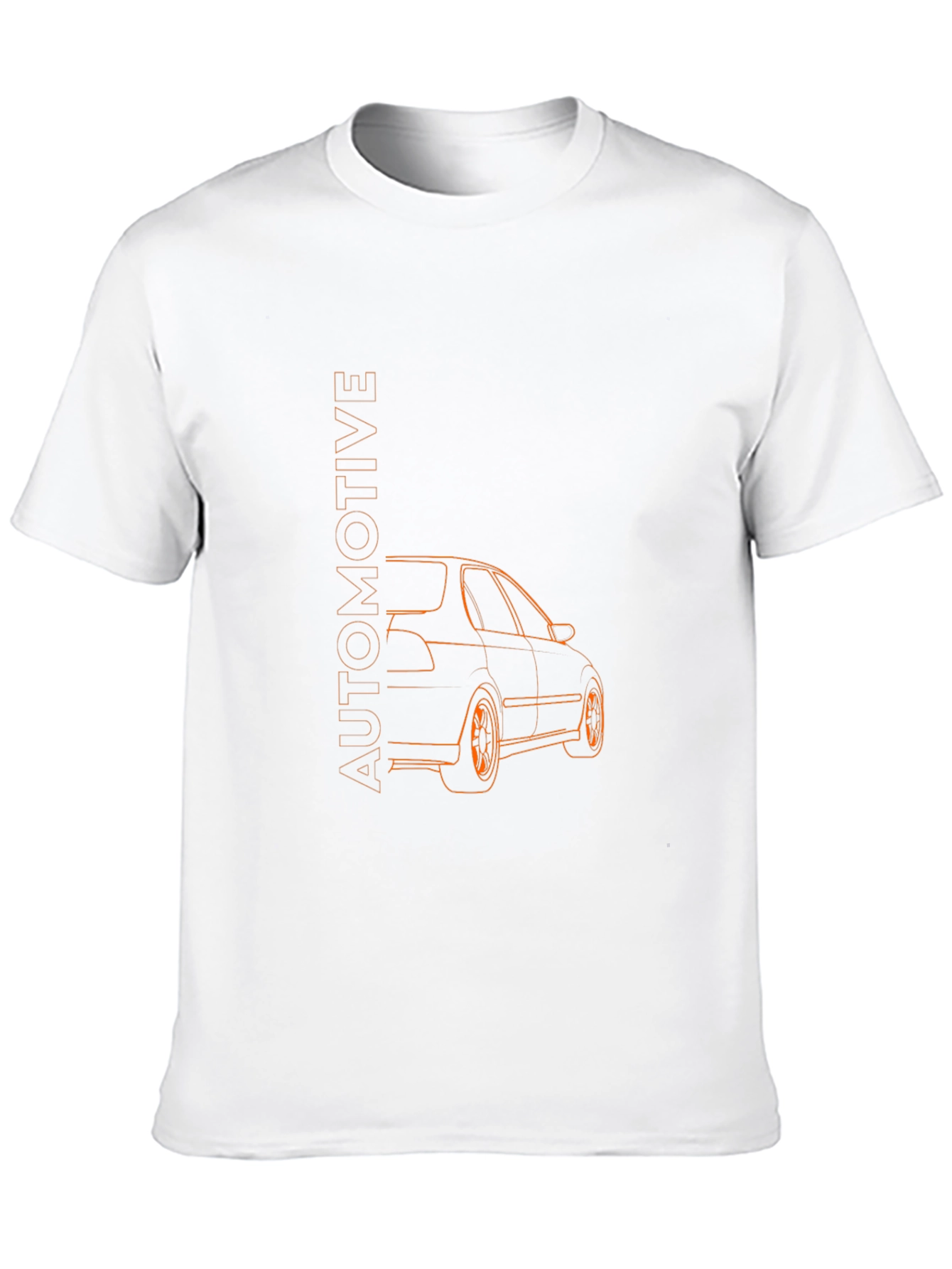 Automotive Car Graphic Tee - Black