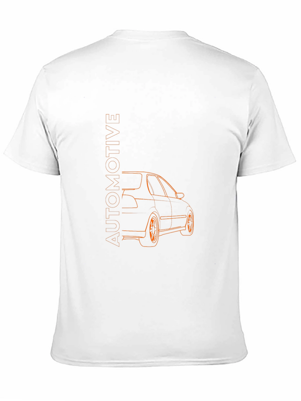 Automotive Car Graphic Tee - Black