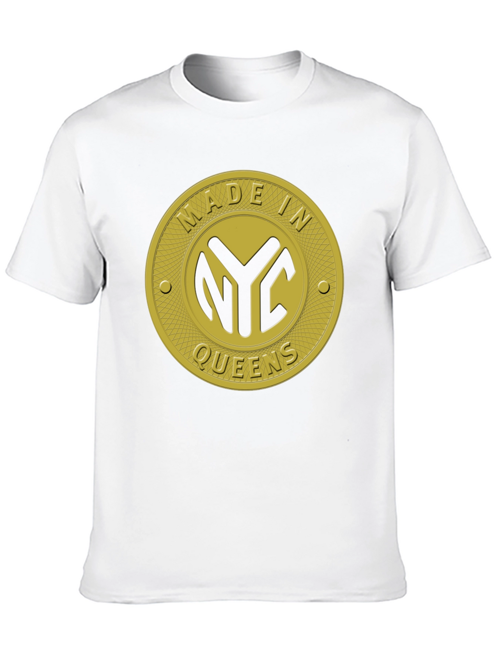 Made In NYC Queens Black T-Shirt