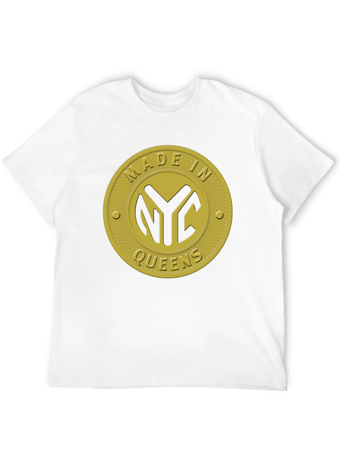 Made In NYC Queens Black T-Shirt