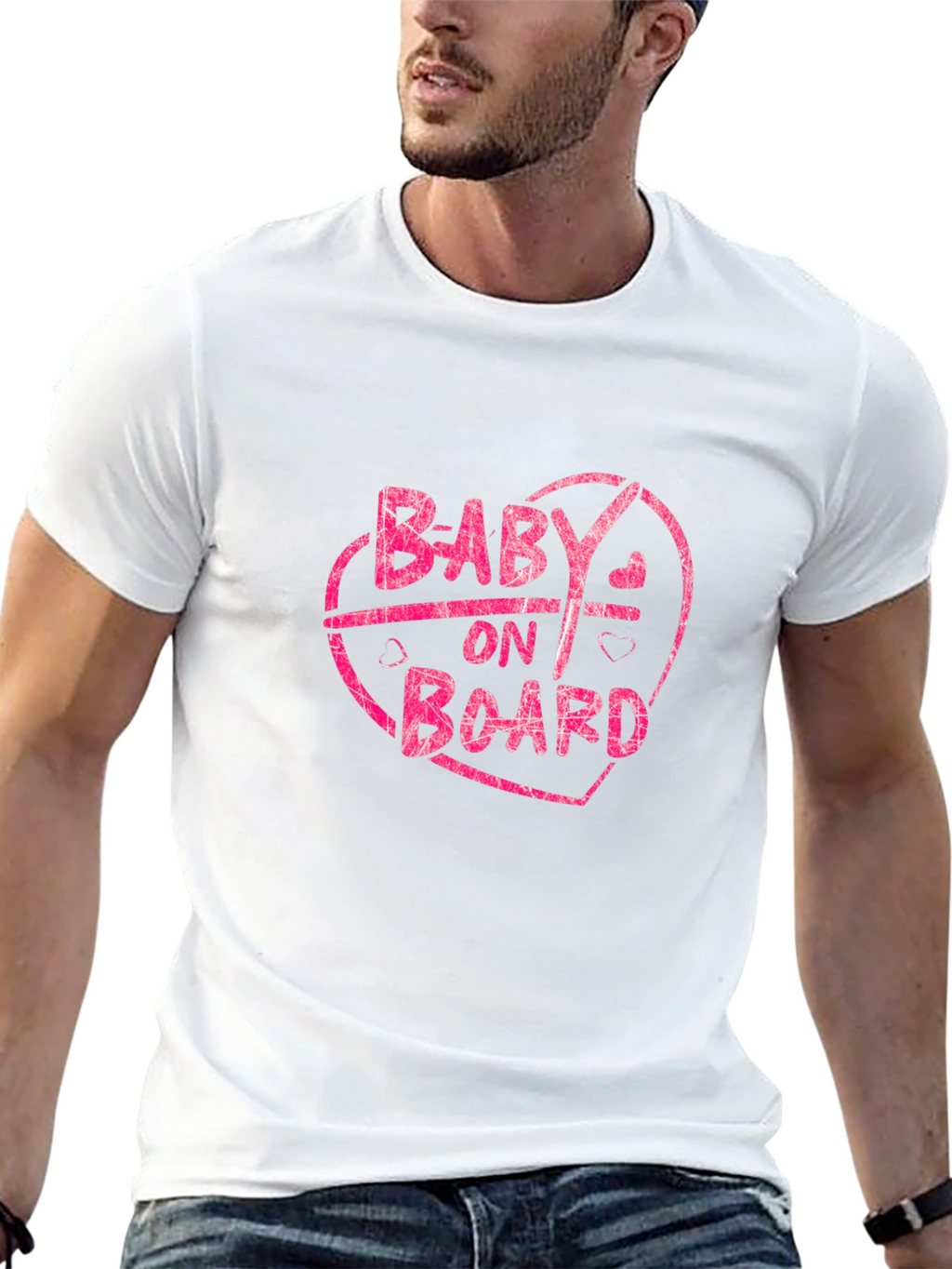 Baby On Board T-Shirt - Pregnancy Announcement