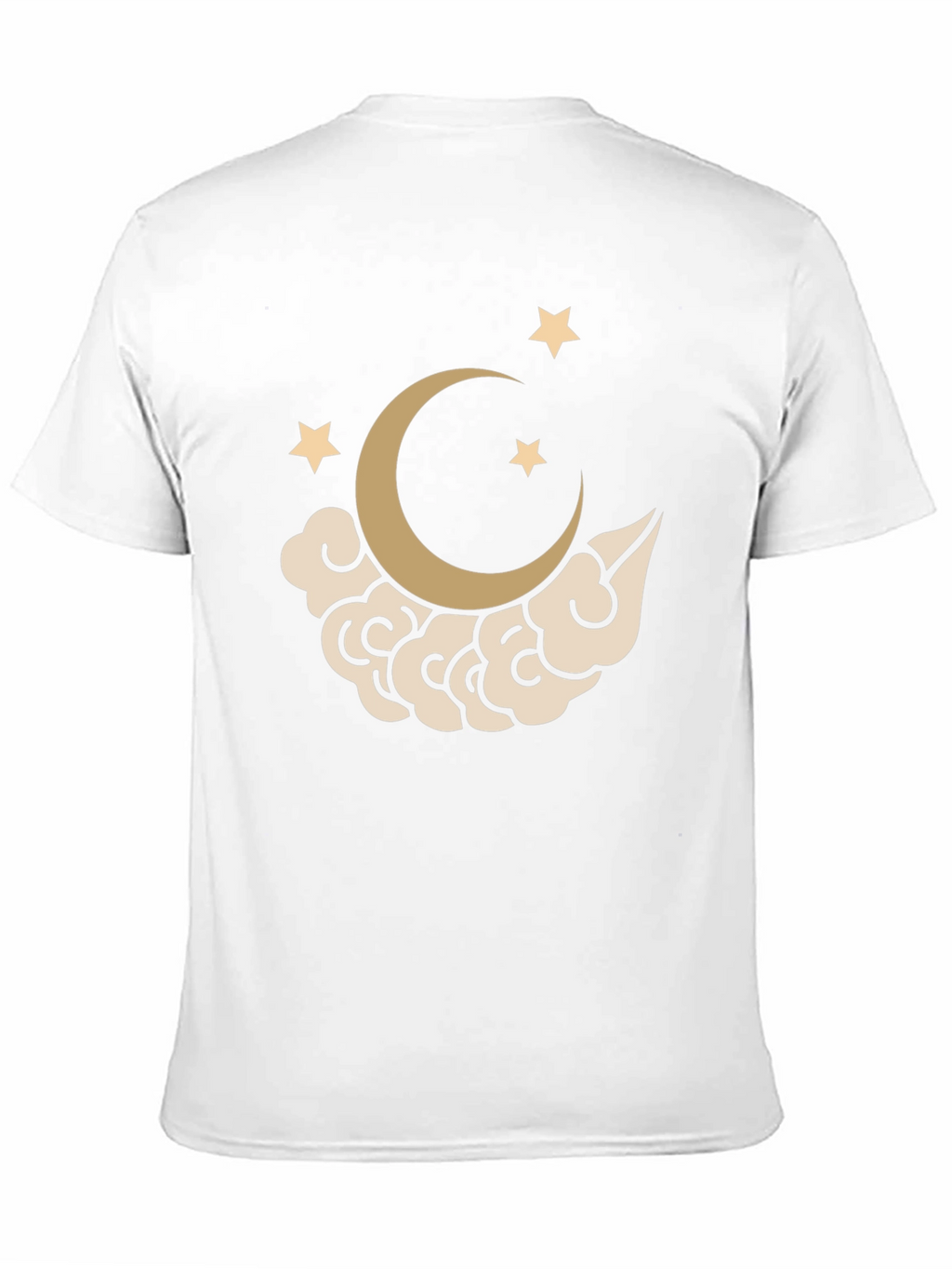 Moon & Stars Graphic T-Shirt - Black