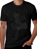 Soul Boarder Black Tee - Skeleton Graphic T-Shirt