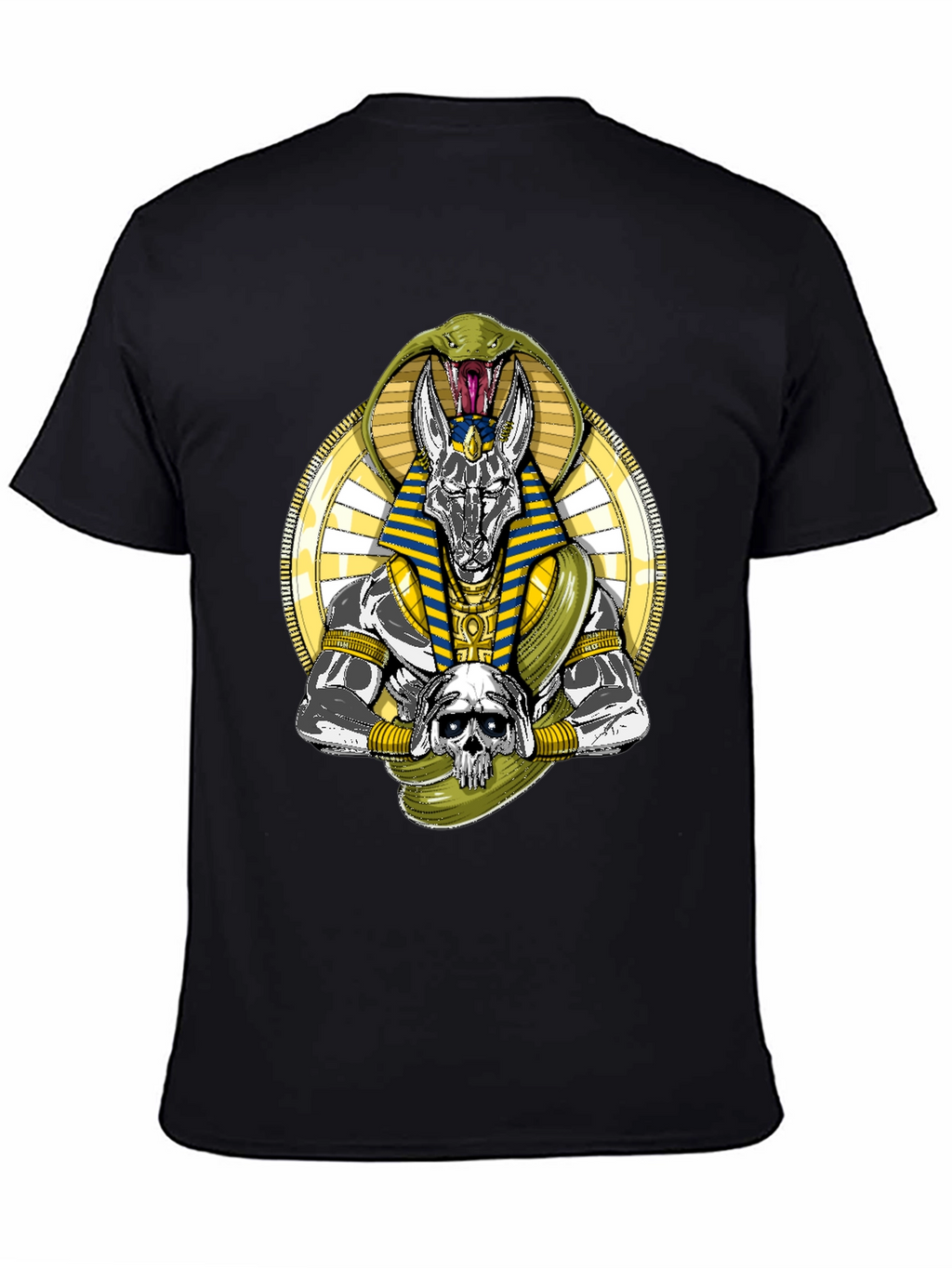 Anubis Snake Graphic T-Shirt