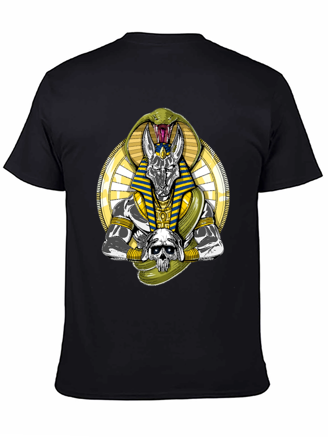Anubis Snake Graphic T-Shirt