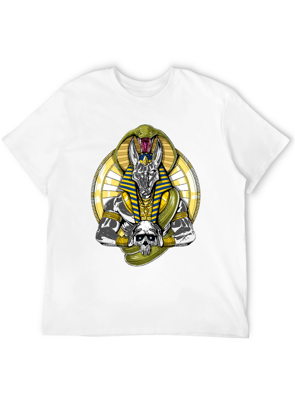 Anubis Snake Graphic T-Shirt