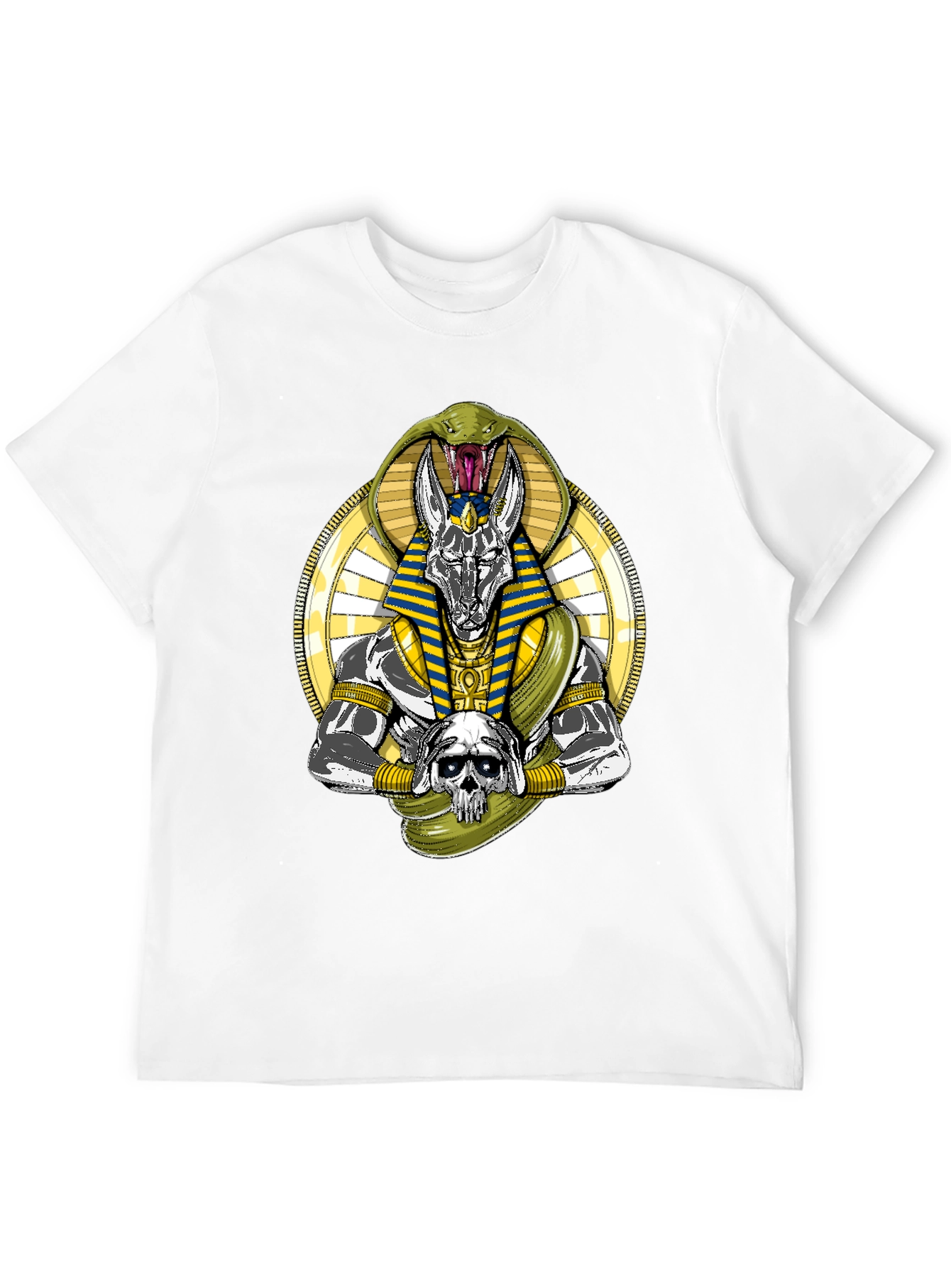 Anubis Snake Graphic T-Shirt