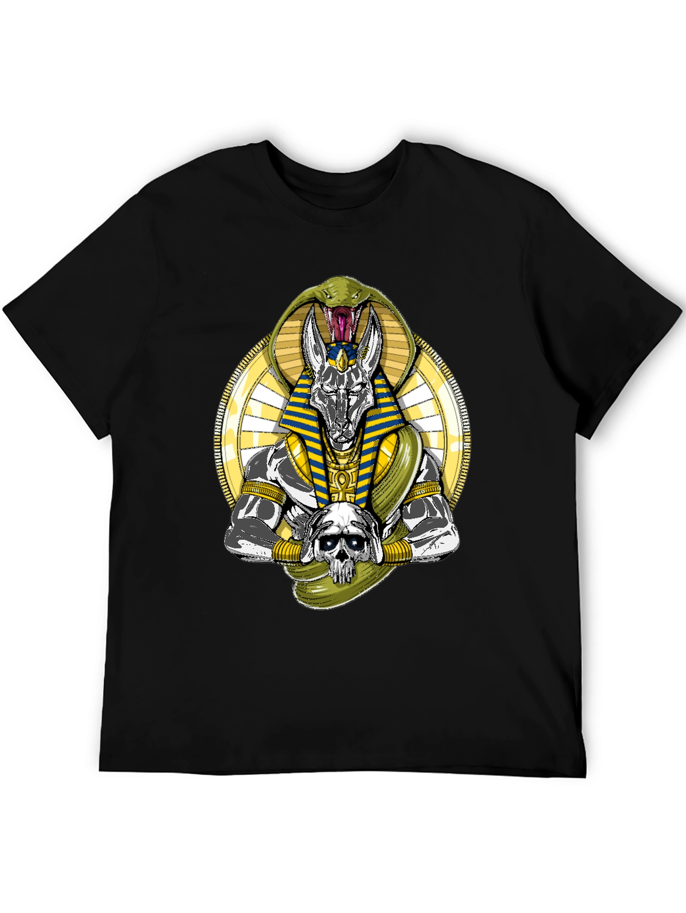 Anubis Snake Graphic T-Shirt