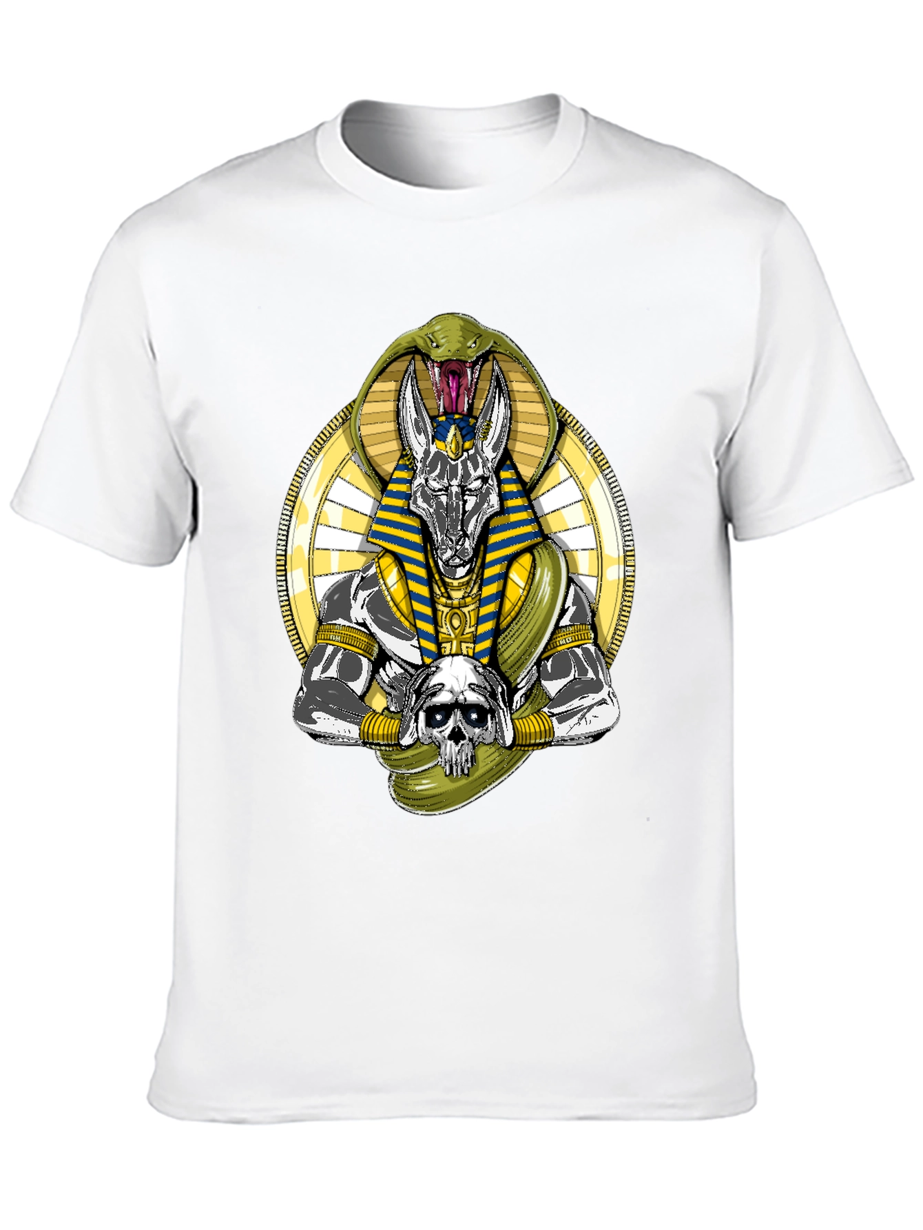 Anubis Snake Graphic T-Shirt