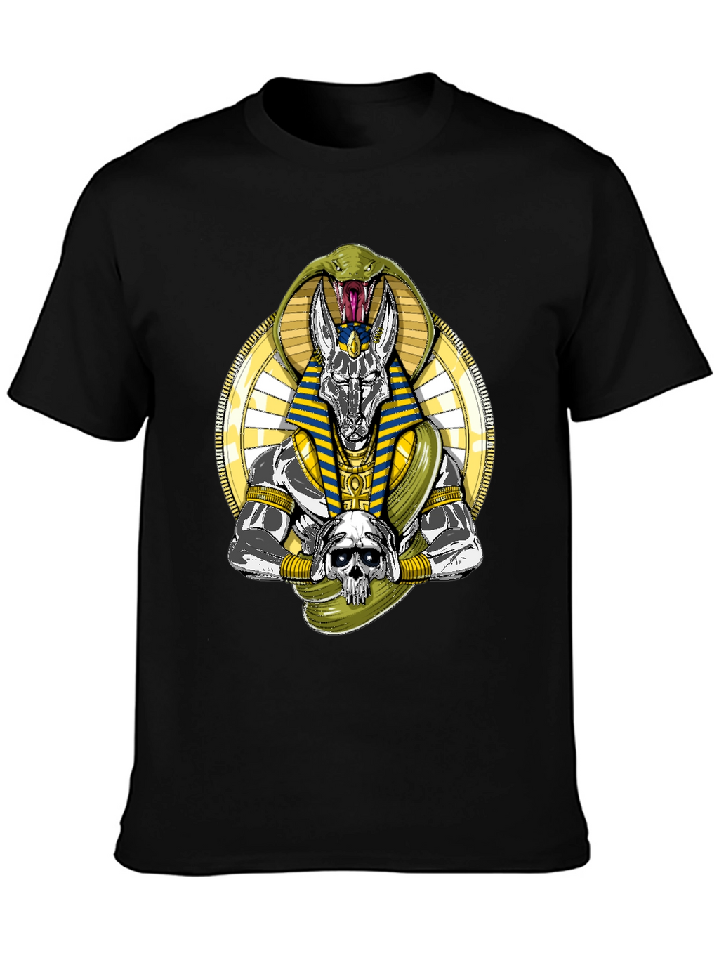 Anubis Snake Graphic T-Shirt