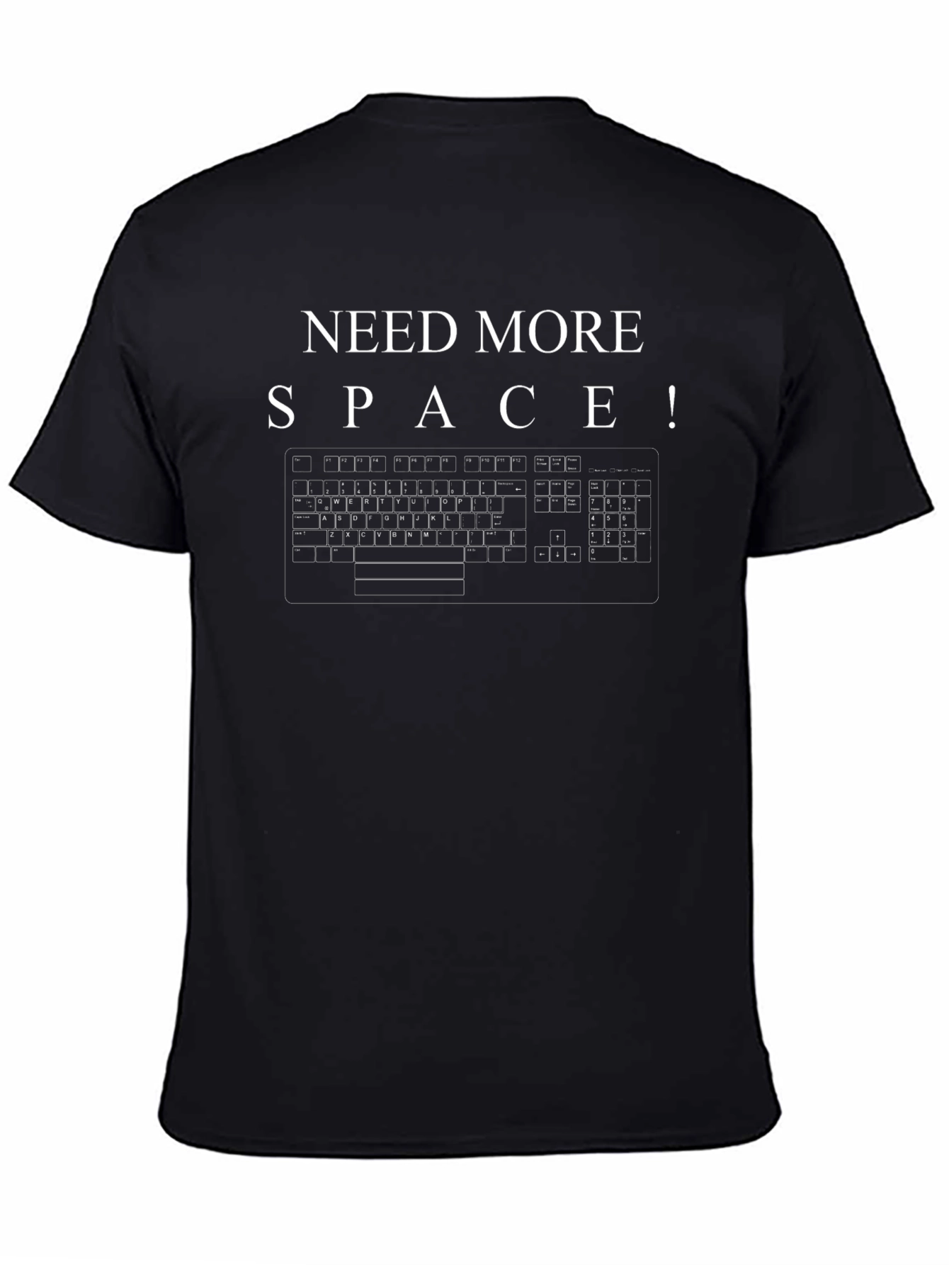 Need More Space Graphic T-Shirt