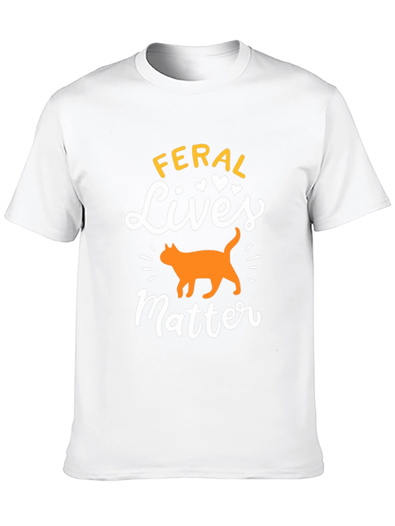 Feral Lives Matter Cat Lover Tee
