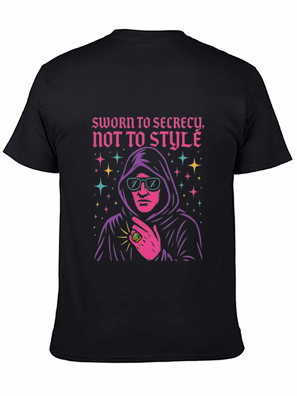 Sworn to Secrecy Mens Black T-Shirt