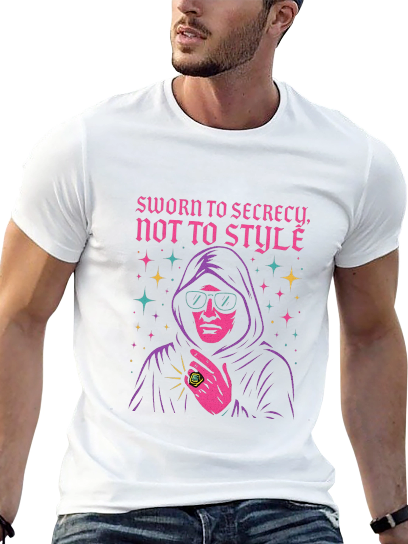 Sworn to Secrecy Mens Black T-Shirt