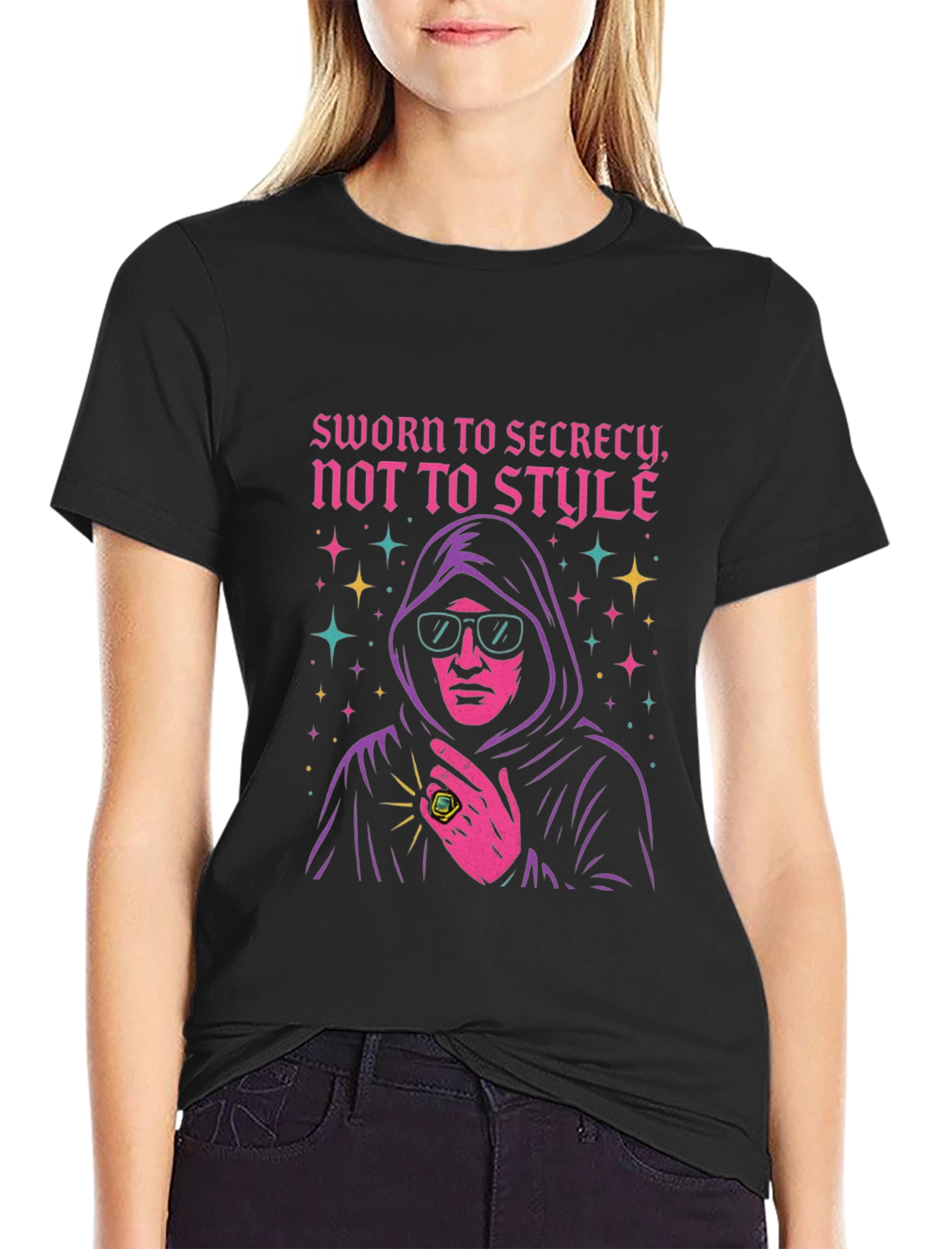 Sworn to Secrecy Mens Black T-Shirt