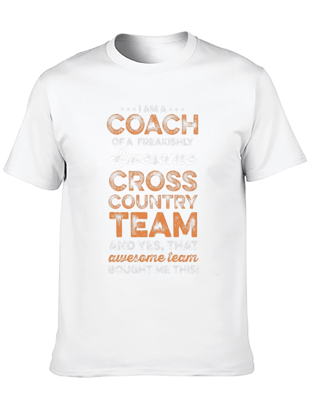 Coach Cross Country Team T-Shirt