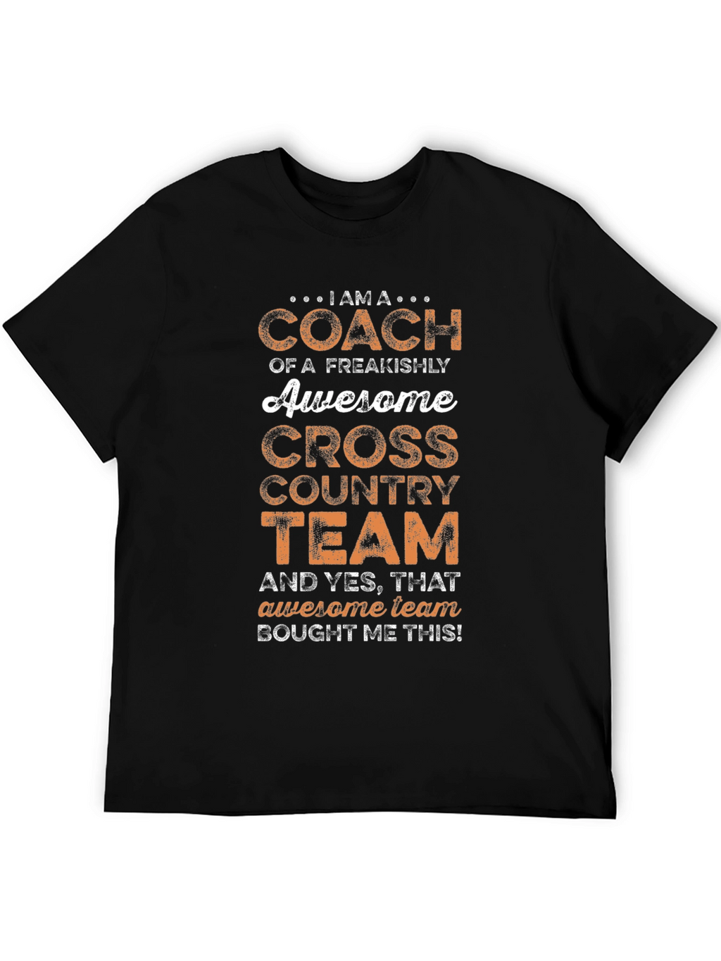 Coach Cross Country Team T-Shirt