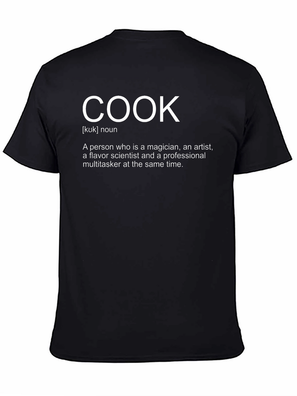 Cook Definition T-Shirt - Culinary Artist Tee
