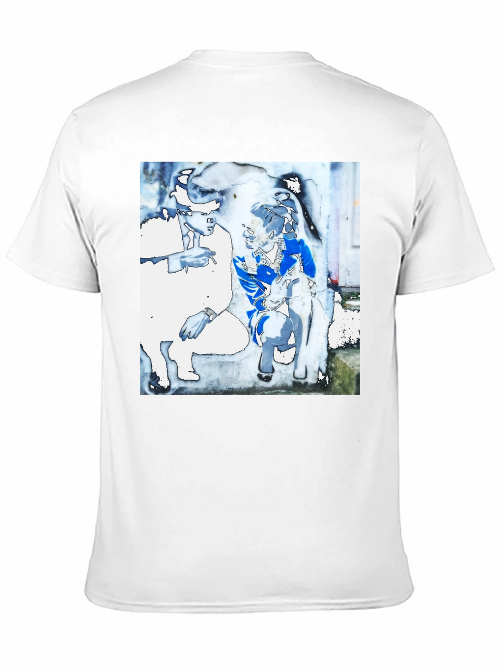 Abstract Duo Black Graphic T-Shirt