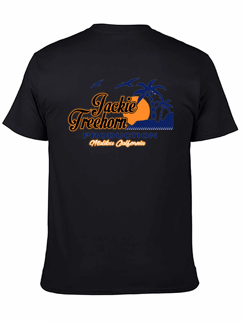 Jackie Treehorn Production Black T-Shirt