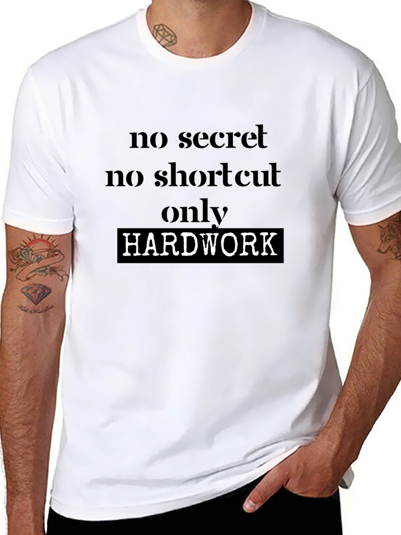Motivational Hard Work T-Shirt