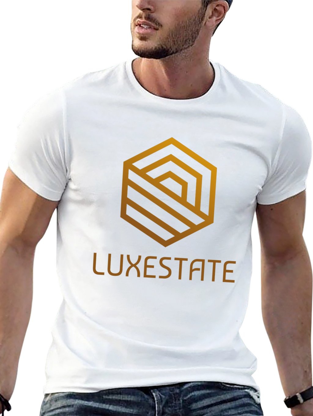 Luxestate Graphic Tee - Modern Design